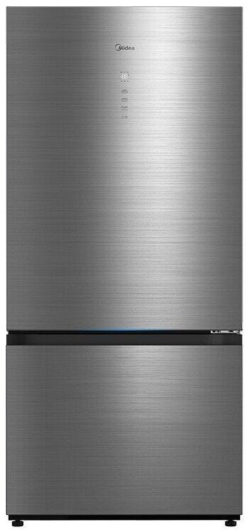 Midea 646l Dark Grey Bottom Mount Fridge - HD-884RWEN