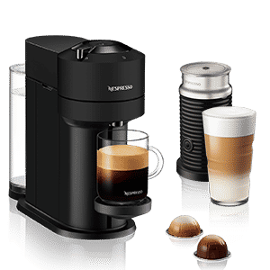 Nespresso Vertuo Coffee Machine Bundle - Matte Black