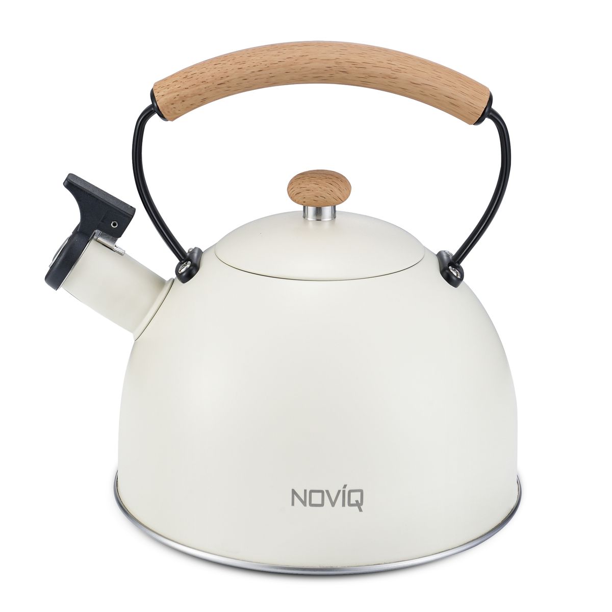 NOVIQ 2L Whistling Stovetop Kettle - Stainless Steel