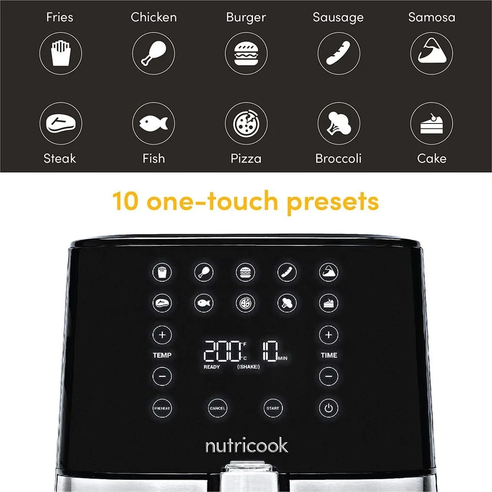 Nutricook Air Fryer 2 - 5.5L - Silver