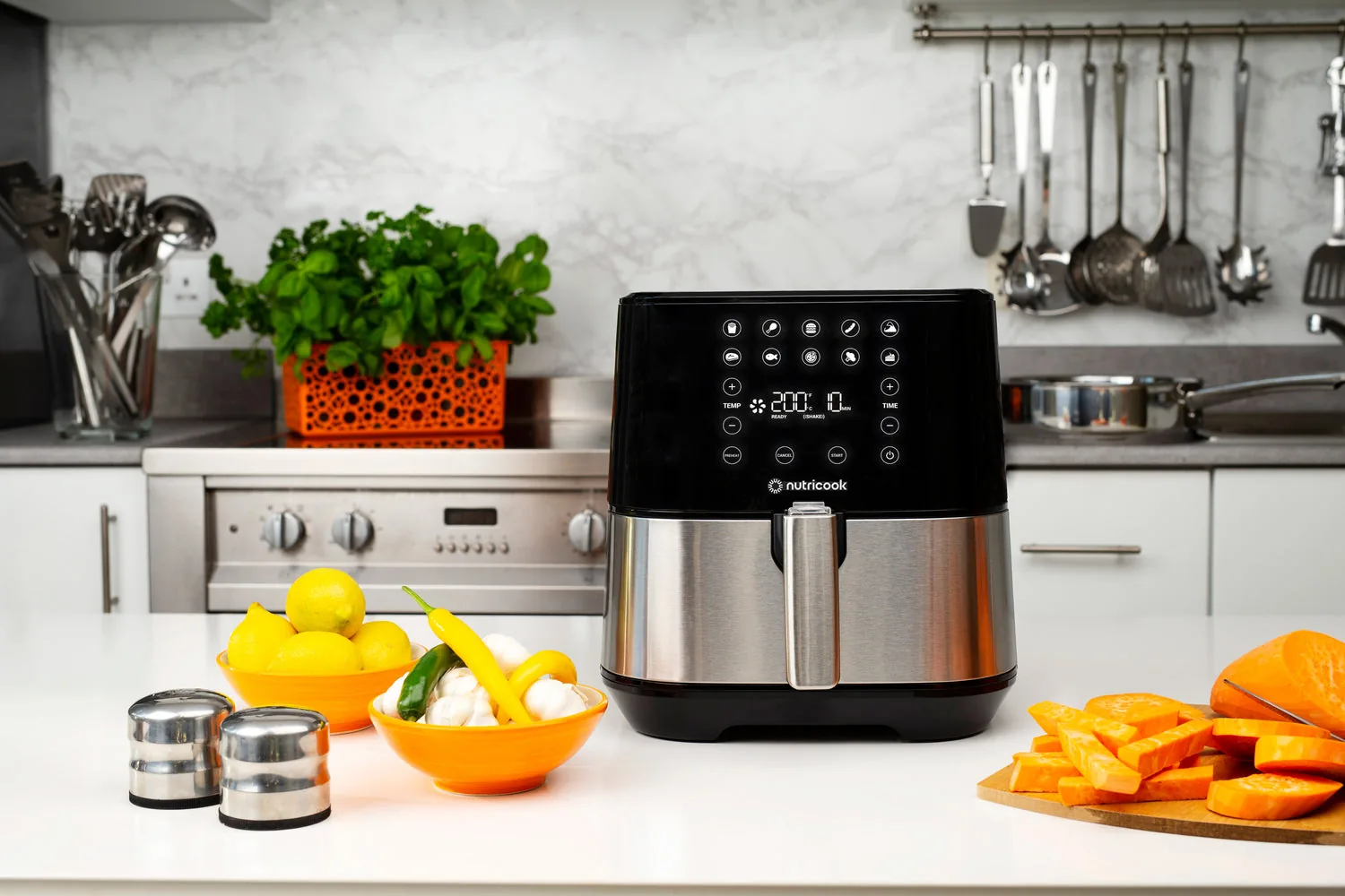 Nutricook Air Fryer 2 - 5.5L - Silver