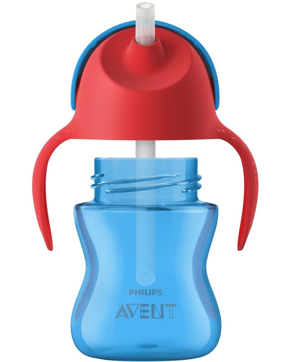Philips Avent Straw Cups Bendy Straw Cup 200ml/7oz 9m+