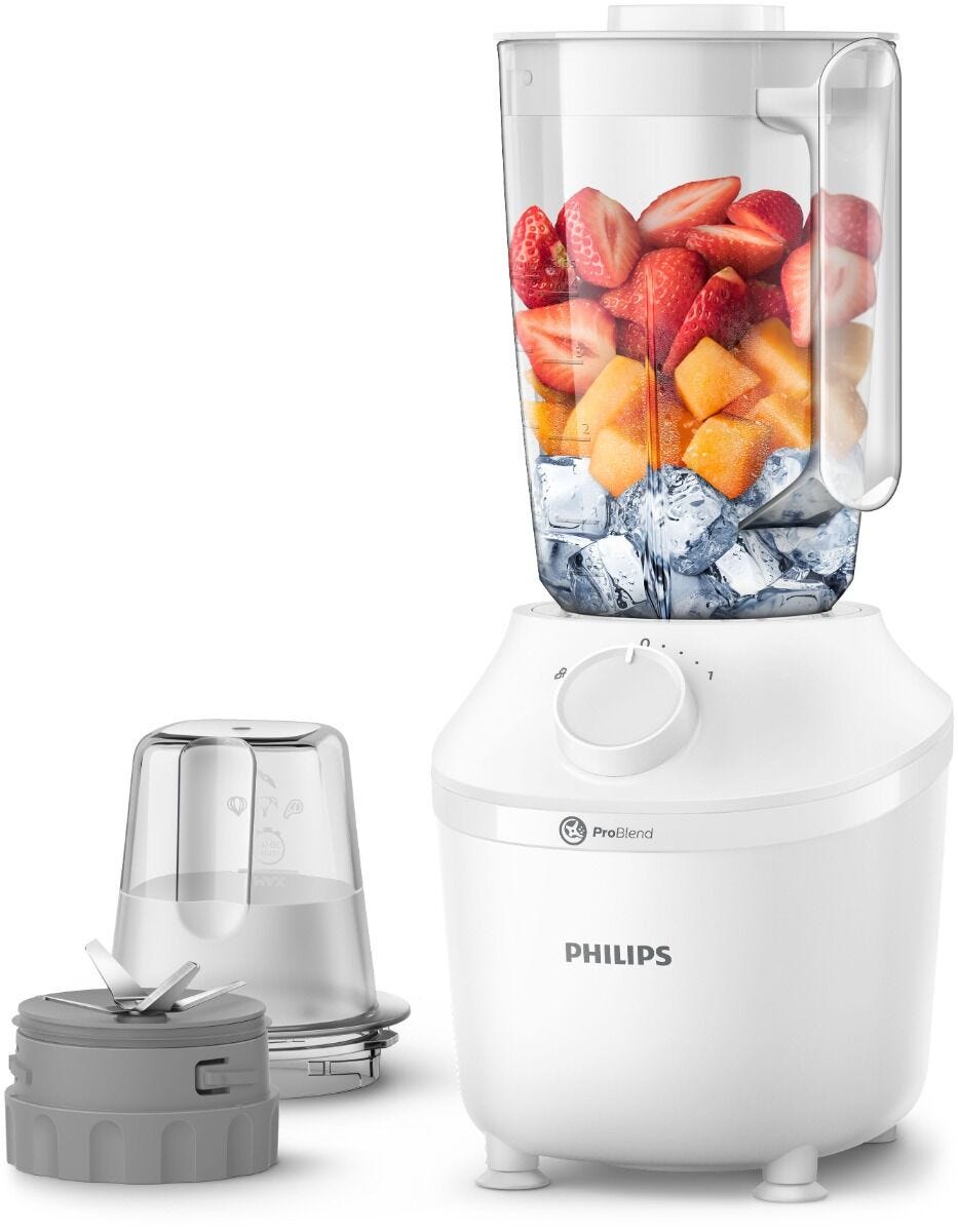 Philips 1l White 3000 Series Blender - HR2041/10