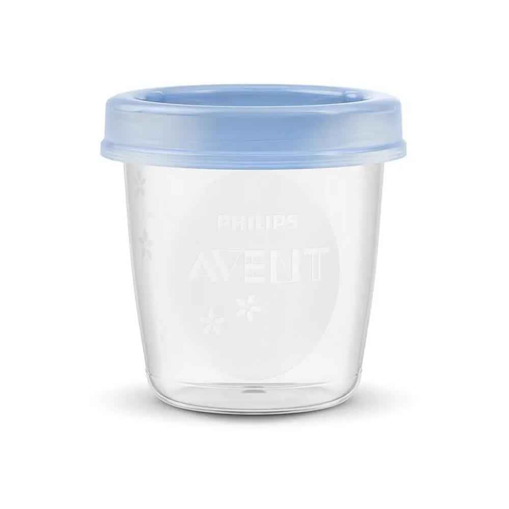 PHILIPS BREAST MILK STORAGE CUPS 180ML