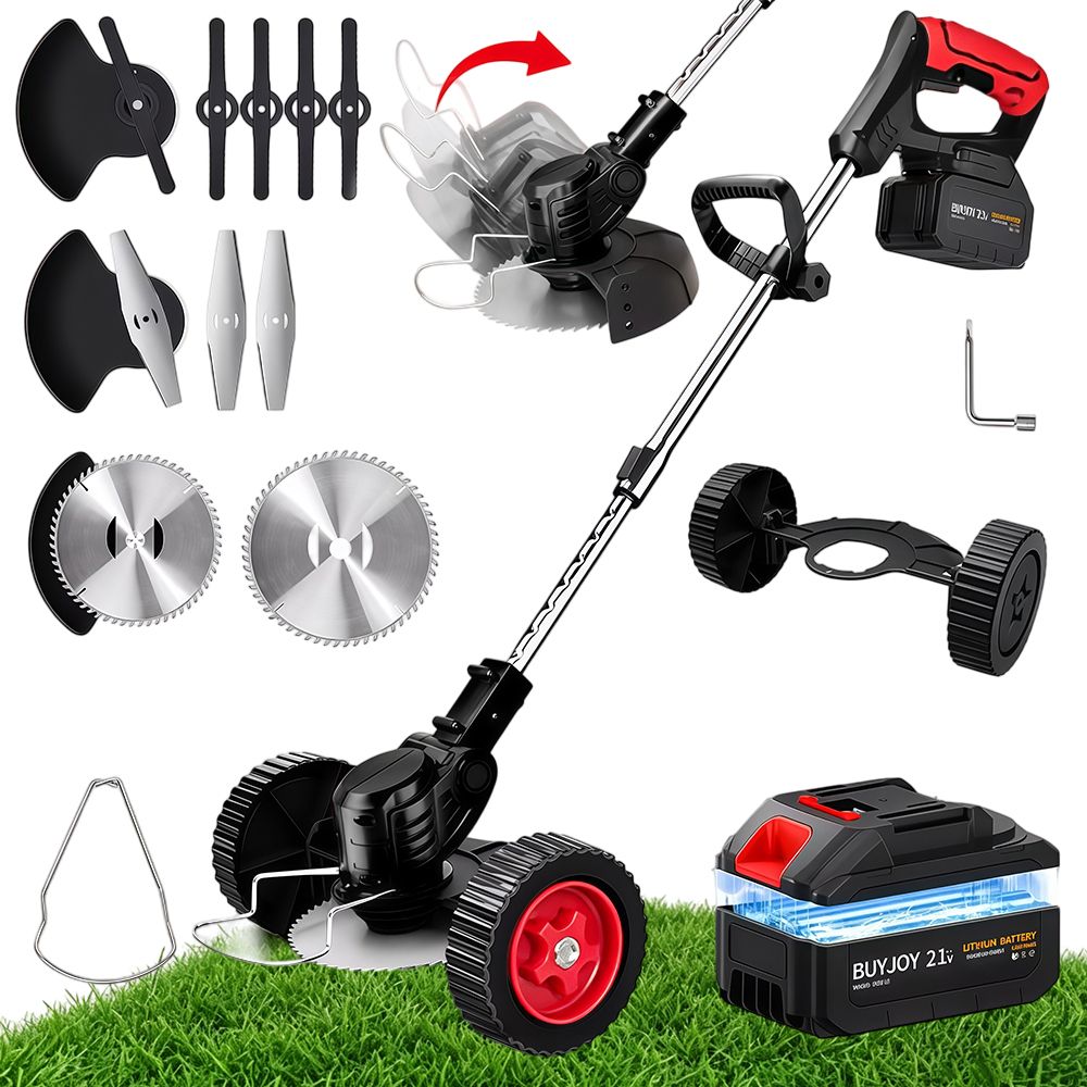 48V Super Long Battery Life Lawn Mower/Lithium Ion Lawn Mower with Wheels