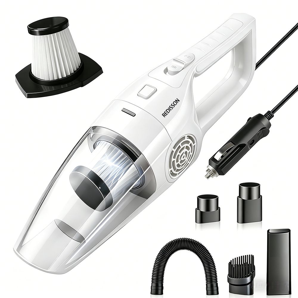 REDISSON Car Vacuum, Portable Car Vacuum Cleaner High Power 5500Pa