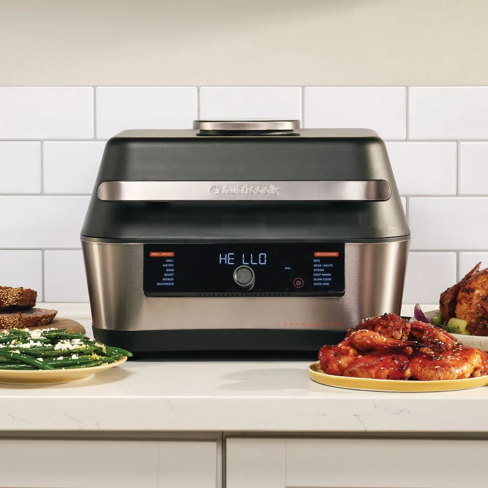 Revolution 12-in-1 Grill, Air Fryer & Multicooker