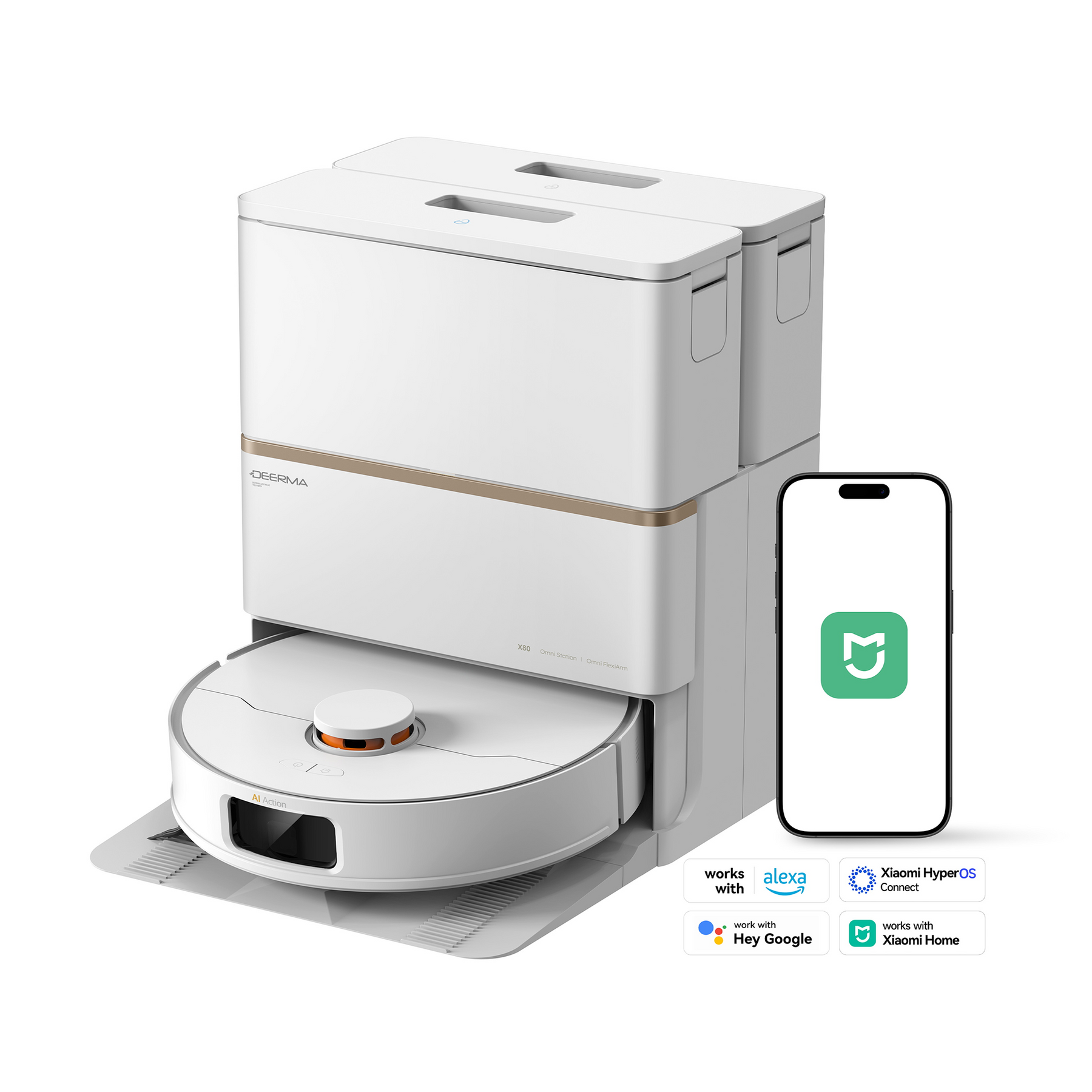 Robot Vacuum Deerma X80 (DEM-X80)