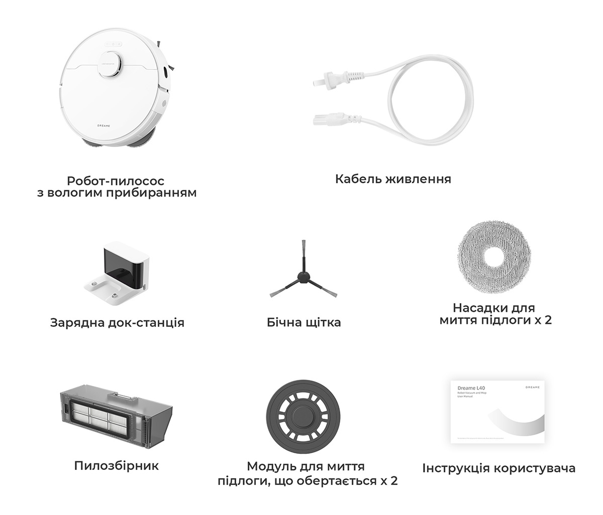 Robot Vacuum Dreame Bot L40 (RLL42SDA-1)