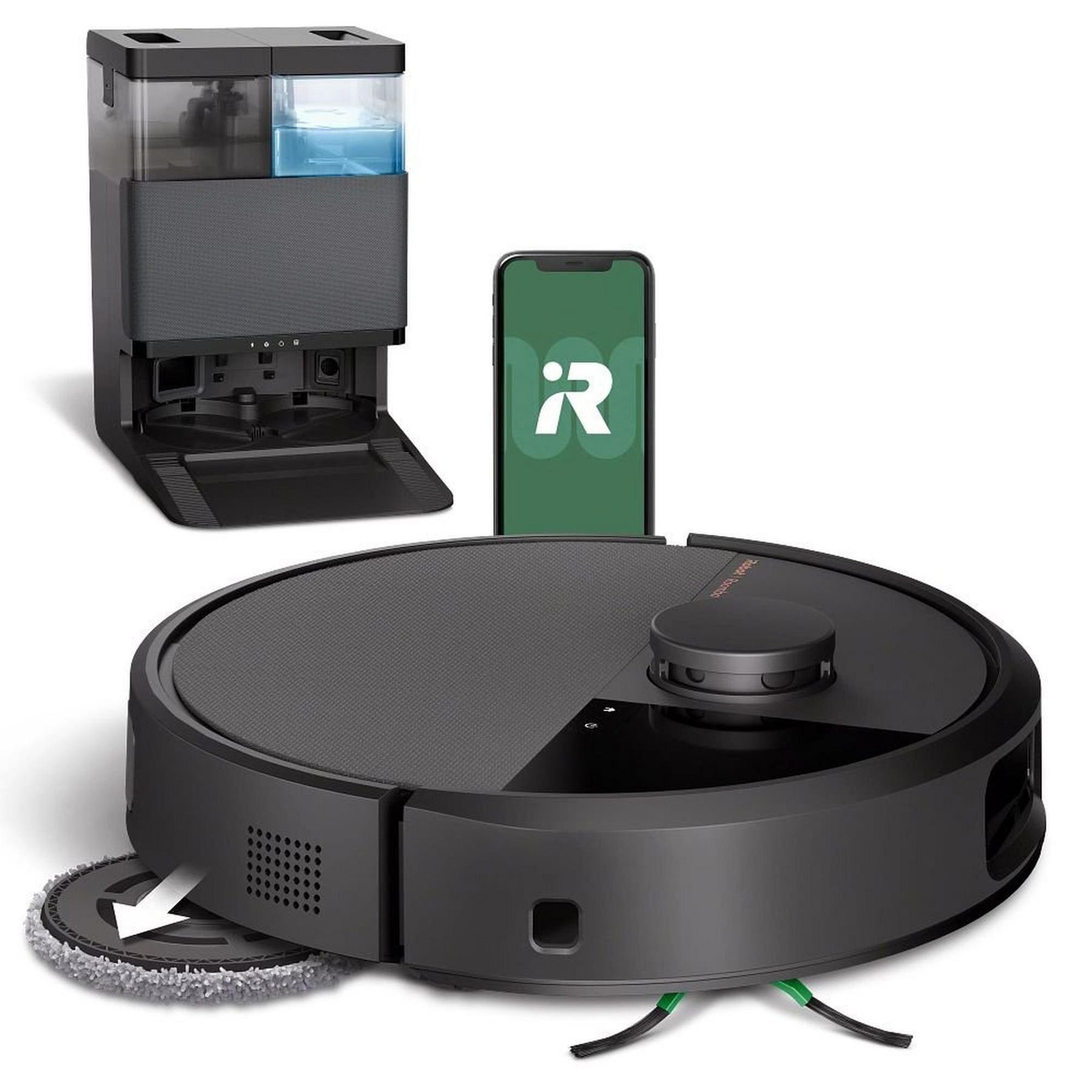Robot Vacuum iRobot Roomba Combo 505 Plus Black (N185040)