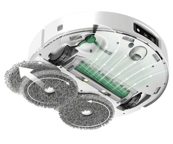Robot Vacuum iRobot Roomba Combo 505 Plus White (N185240)