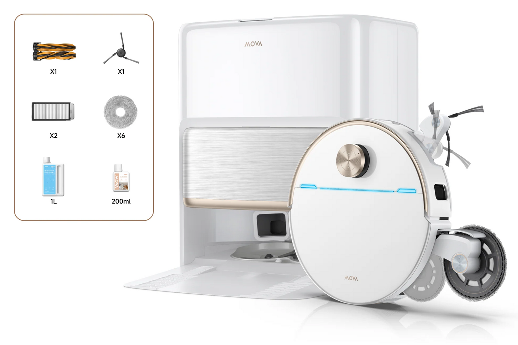 Robot Vacuum MOVA V70 Ultra Complete