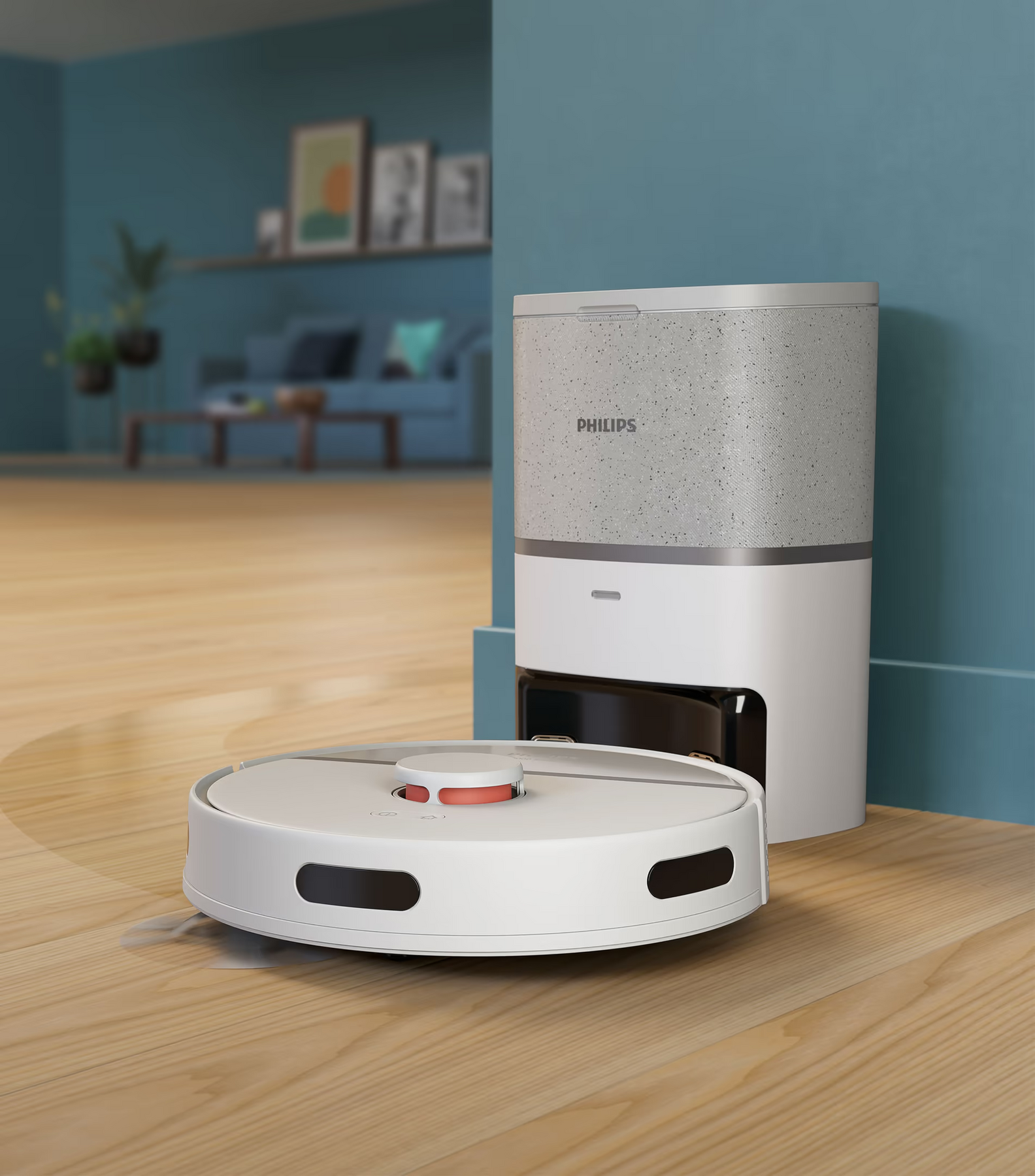 Robot Vacuum Philips HomeRun 3000 Aqua (XU3110/02)