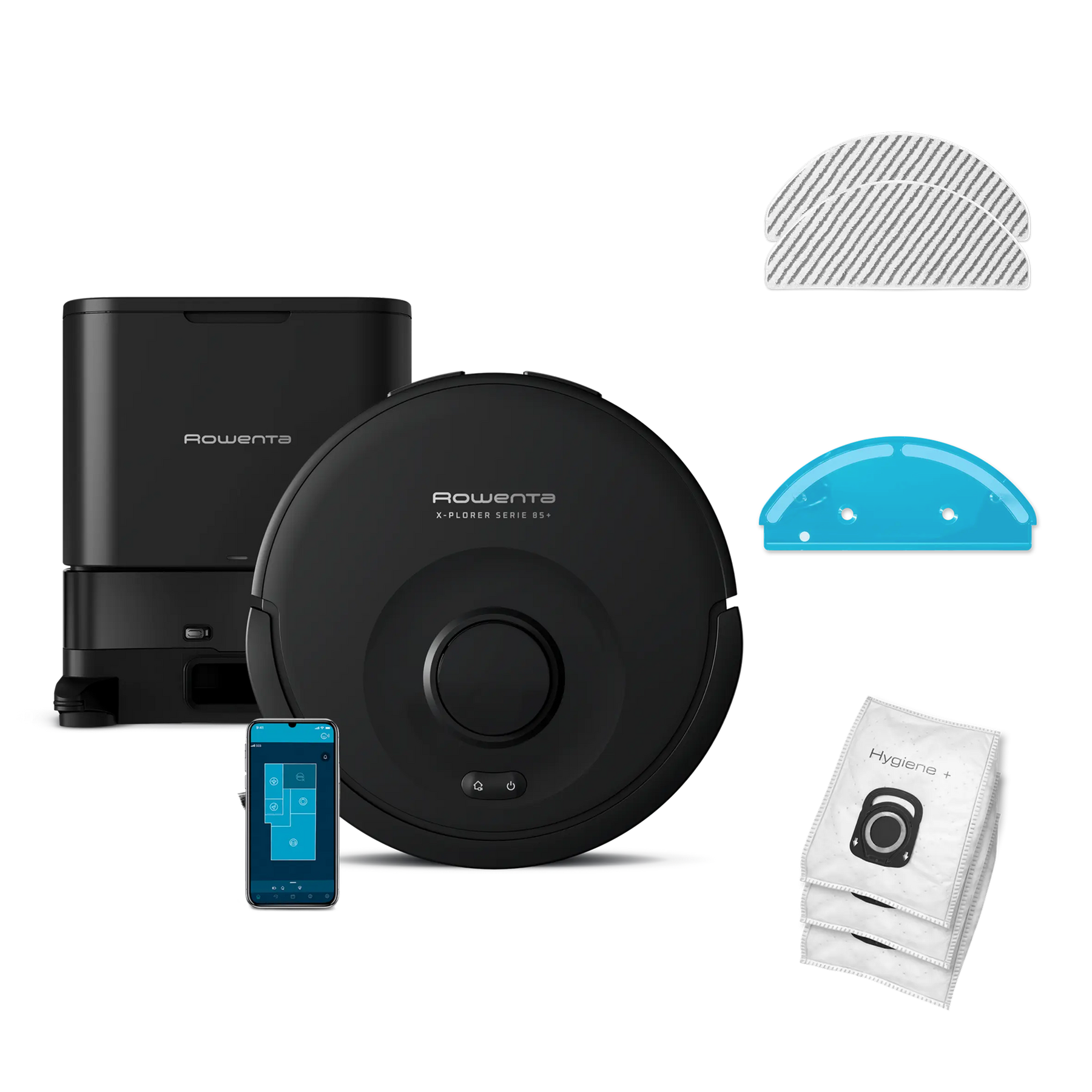 Robot Vacuum Rowenta X-Plorer Serie 85+ (RR87D5WH)
