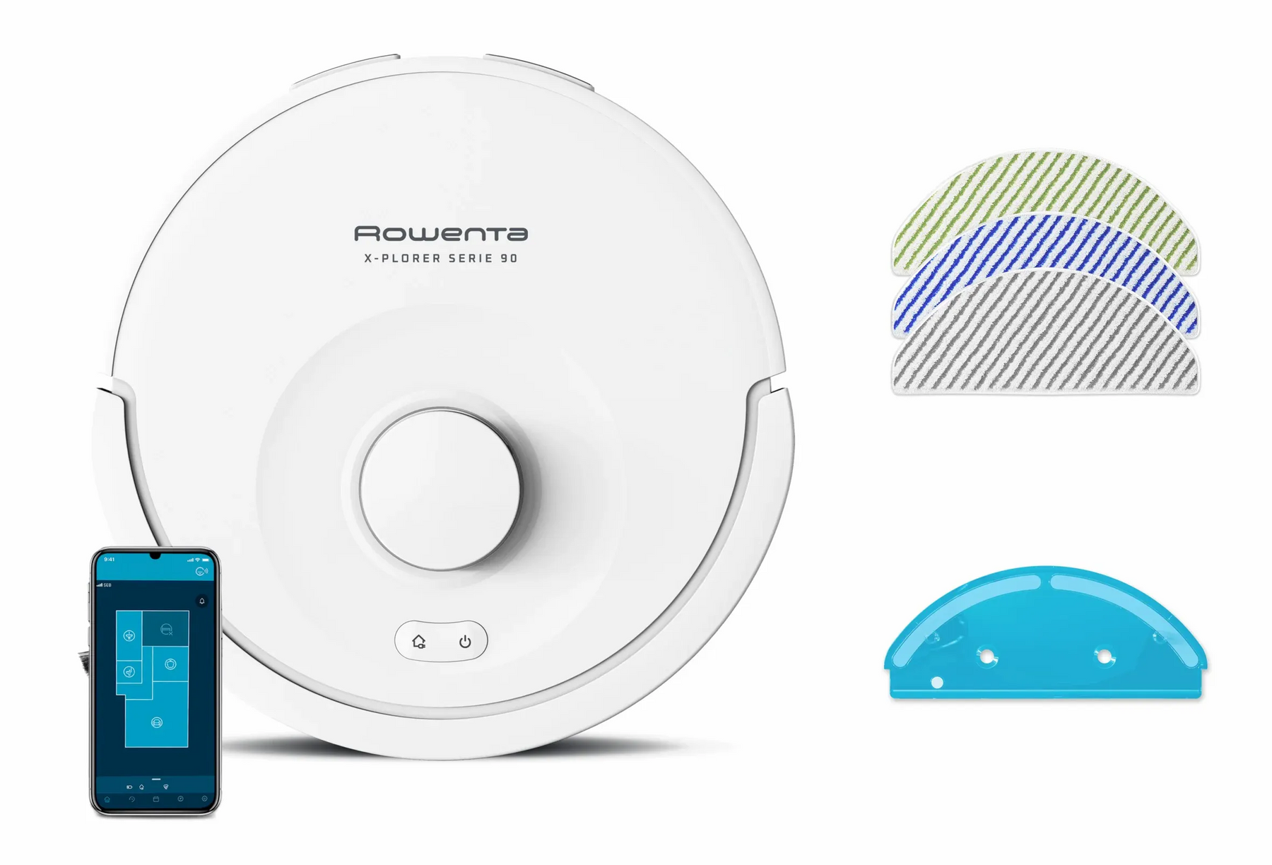 Robot Vacuum Rowenta X-Plorer Serie 90 (RR8777WH)