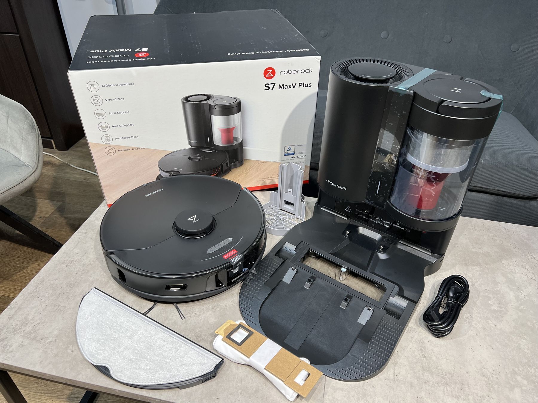 Robot Vacuum Xiaomi Roborock S7 MaxV Plus