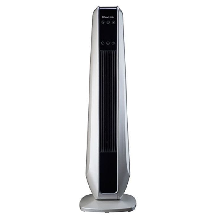 Russell Hobbs Grey Ceramic Tower Heater - RHCTH1