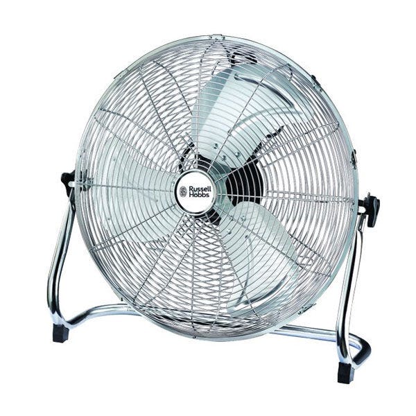 Russell Hobbs Silver Floor Fan - RHFF56