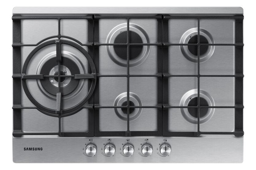 Samsung 75cm Inox Gas Hob - NA75D3030AS/FA