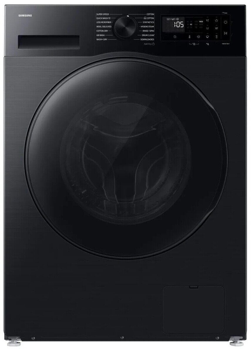 Samsung 9/6KG Black Front Loader Washer Dryer Combo - WD90HG5U34BBFA