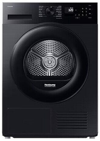 Samsung 9kg Black Dryer with Heat Pump Technology - DV90CGC2A0ABFA