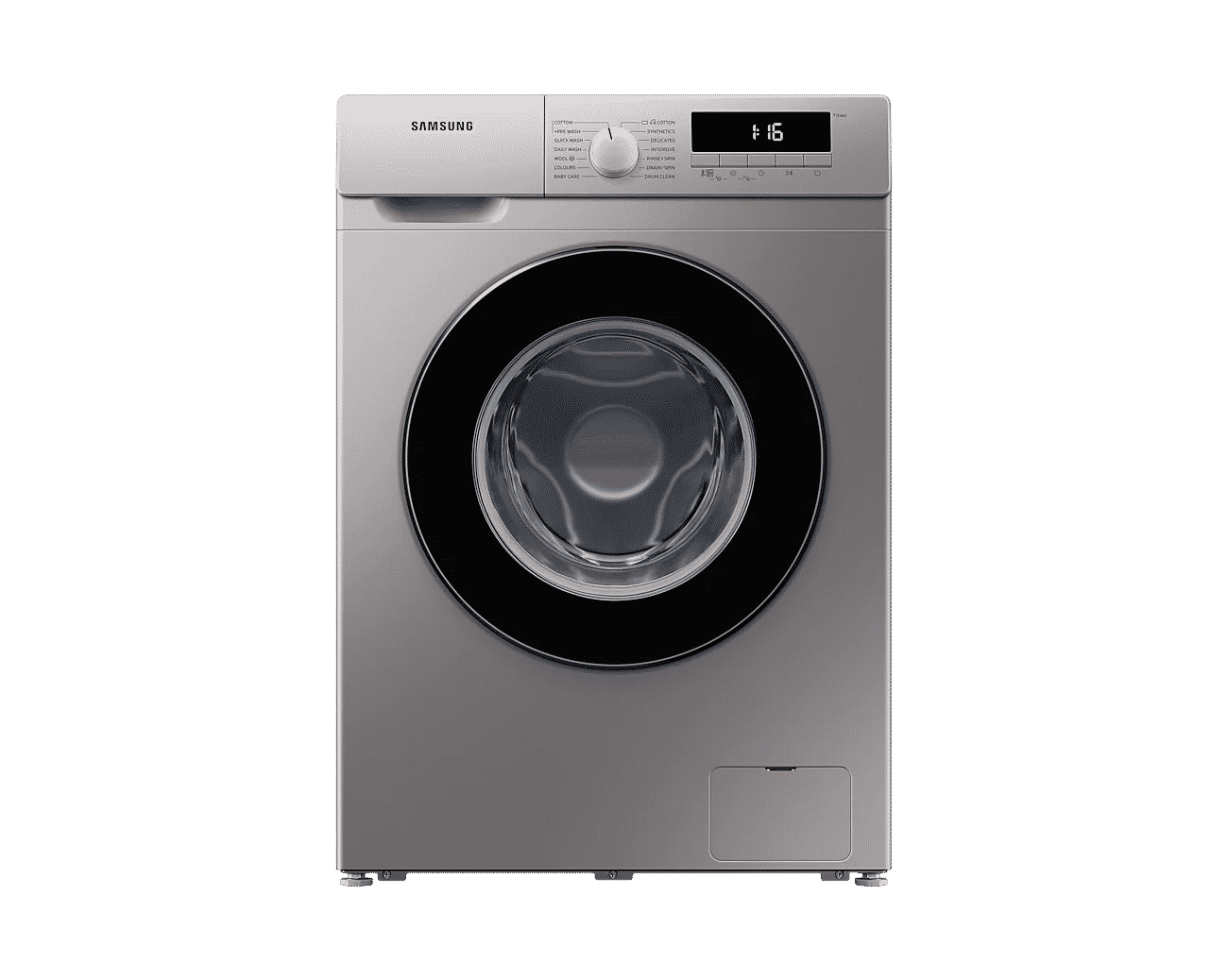 Samsung 9kg Front Loader Washing Machine with Digital Inverter Motor - Silver