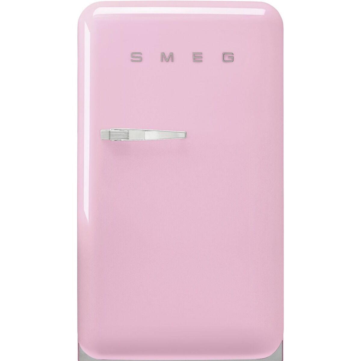 Smeg 130L Pink  Free Standing Refrigerator Fridge - FAB10HRPK5