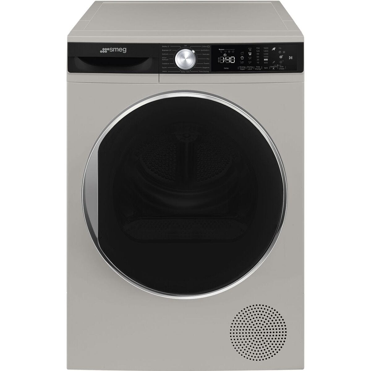 Smeg 7kg Silver Free Standing Tumble Dryer - D3T7SSA