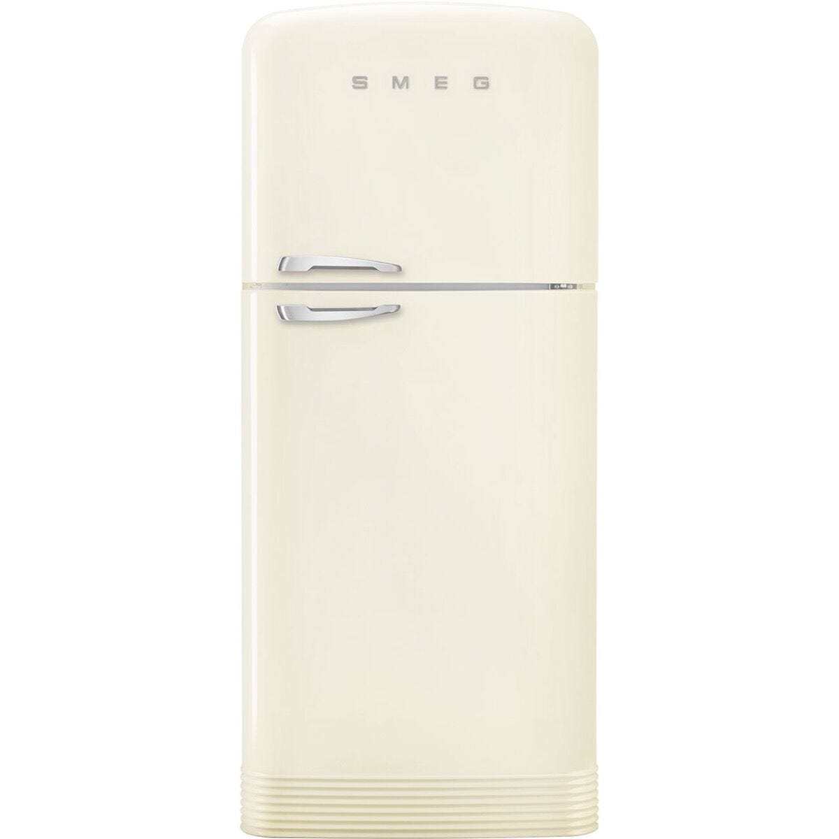 Smeg Retro Cream Free Standing Combi Fridge - FAB50RCR5