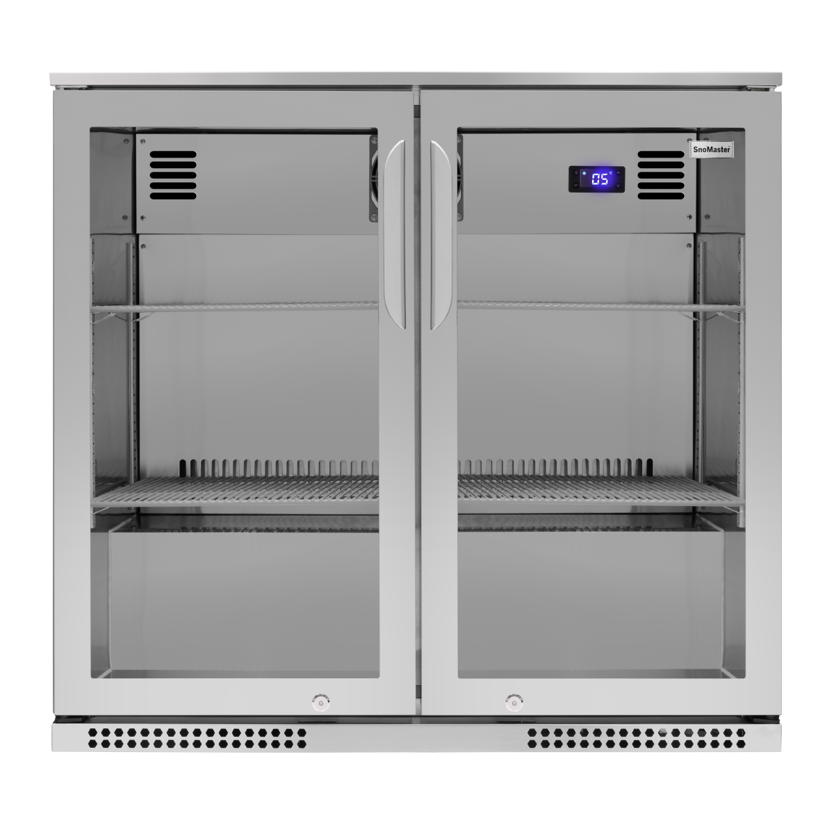 SnoMaster 200l Stainless Steel Under Counter Beverage Cooler Bar Fridge - SMBC-200(SS)