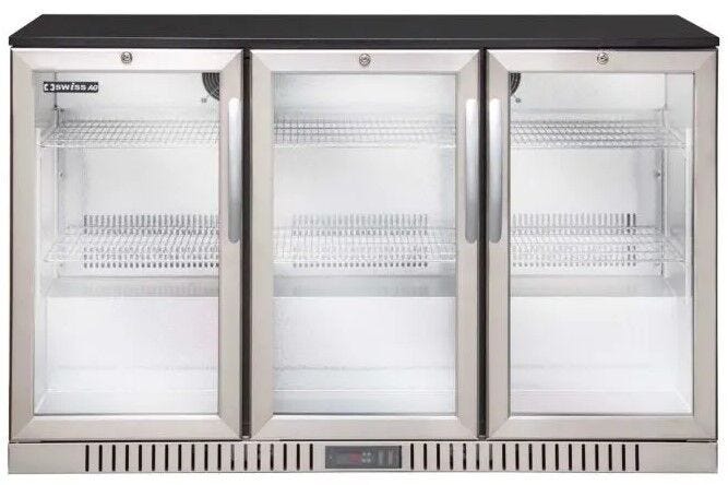 Swiss 3 Door Under Counter Bar Fridge - BB-3