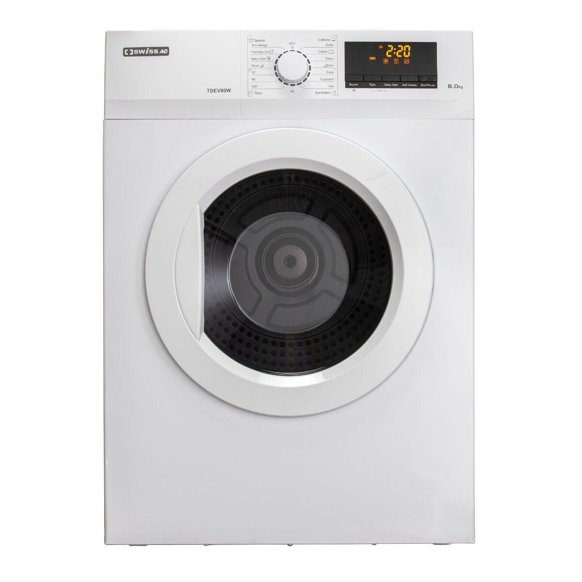 Swiss 8kg Tumble Dryer - TDEV80W