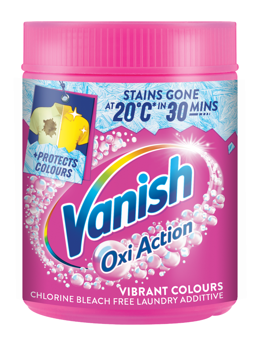 Vanish 500g, Laundry Stain Remover, Power O2 Pink, Multi-Action Powder
