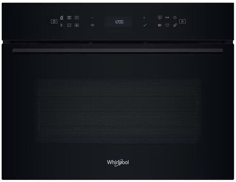 Whirlpool 52l Black W7 Built-in Oven & Microwave Combination - WCW7O7HTSB