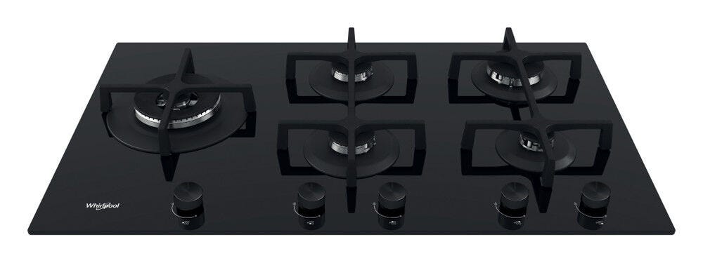 Whirlpool Black 5 Gas Burners Hob - GOA9523/NB1
